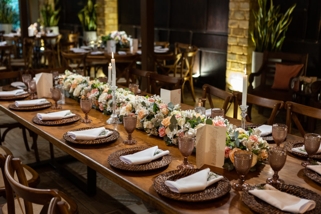 Mesa decorada