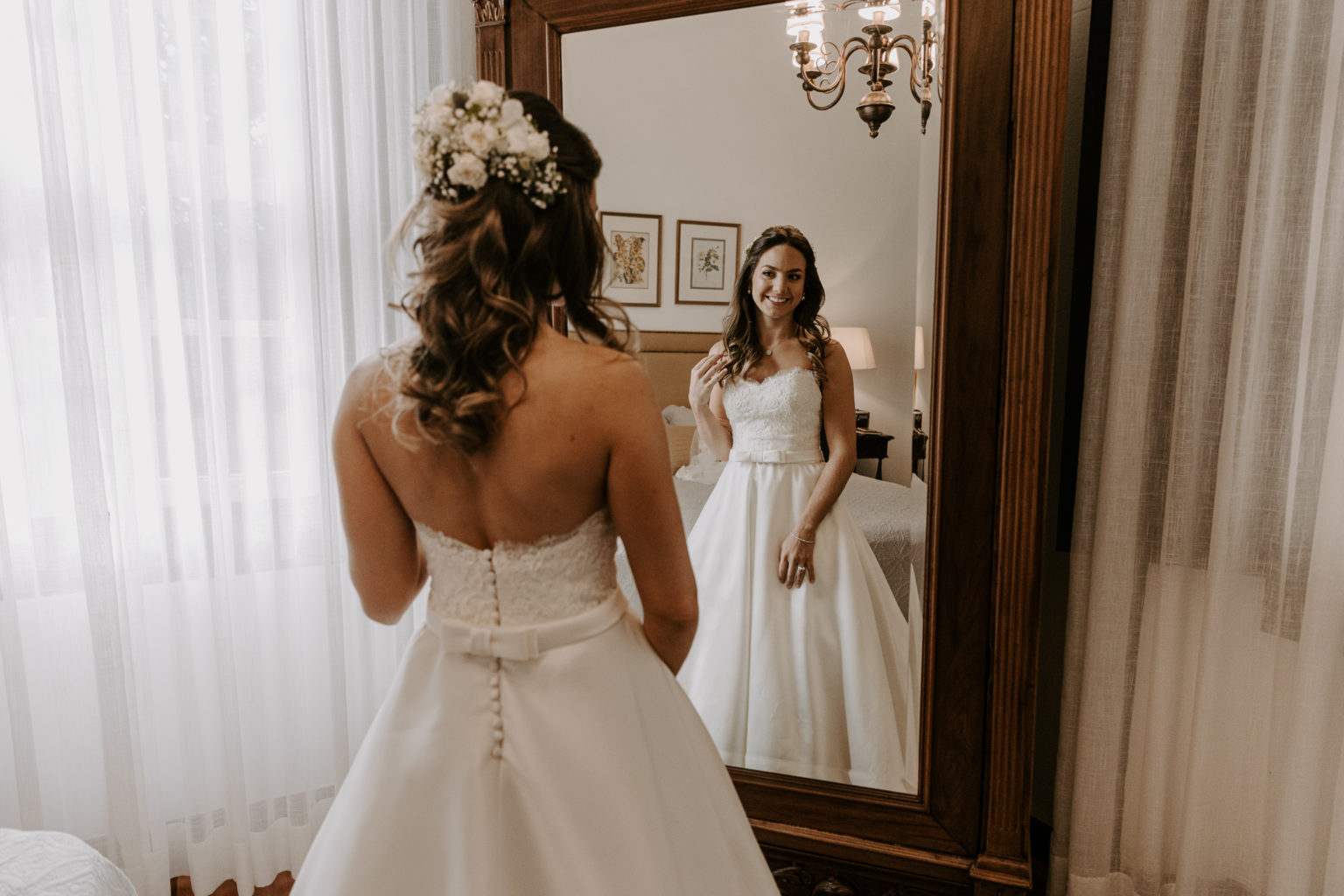 Momentos antes do casamento Fazenda Quilombo