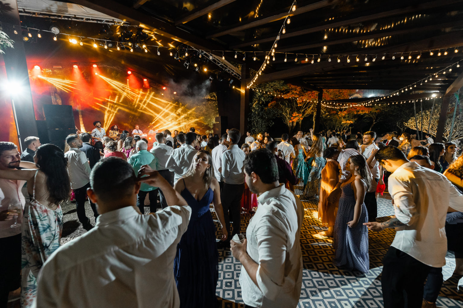 Momentos da festa na Fazenda Quilombo
